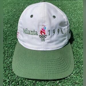 Vintage Logo 7 1996 Atlanta Olympics Embroidered Logo Snapback Hat